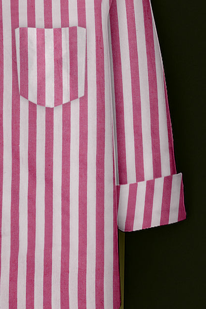 Mens Strips Shirt And Pant Combo