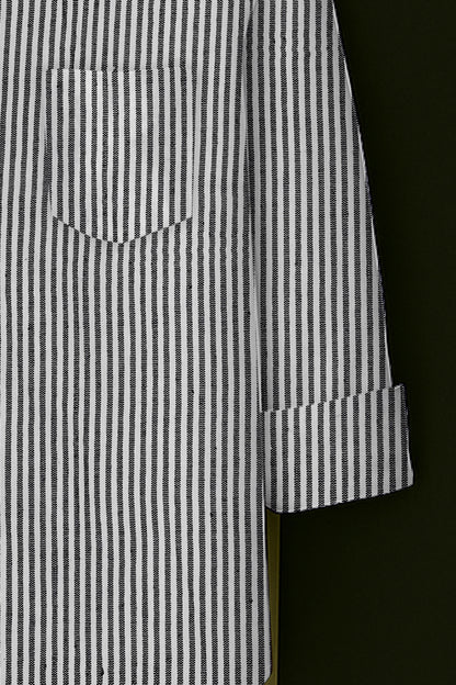 Mens Strips Shirt And Pant Combo