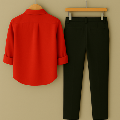 Mens formal shirt pant combo