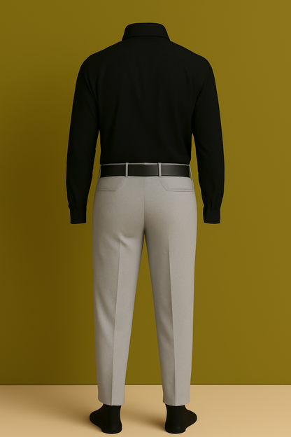 MAMASWEAR DEER BLACK EMBROIDERED CLUB WEAR COTTON SHIRT AND PANT