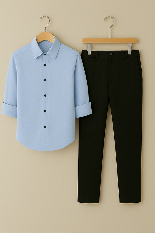 Mens formal shirt pant combo